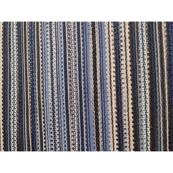 Becca by Rebecca Virtue Pierside Cover Up Flyaway Pants Blue Stripes Size 2X 22 - Picture 7 of 12